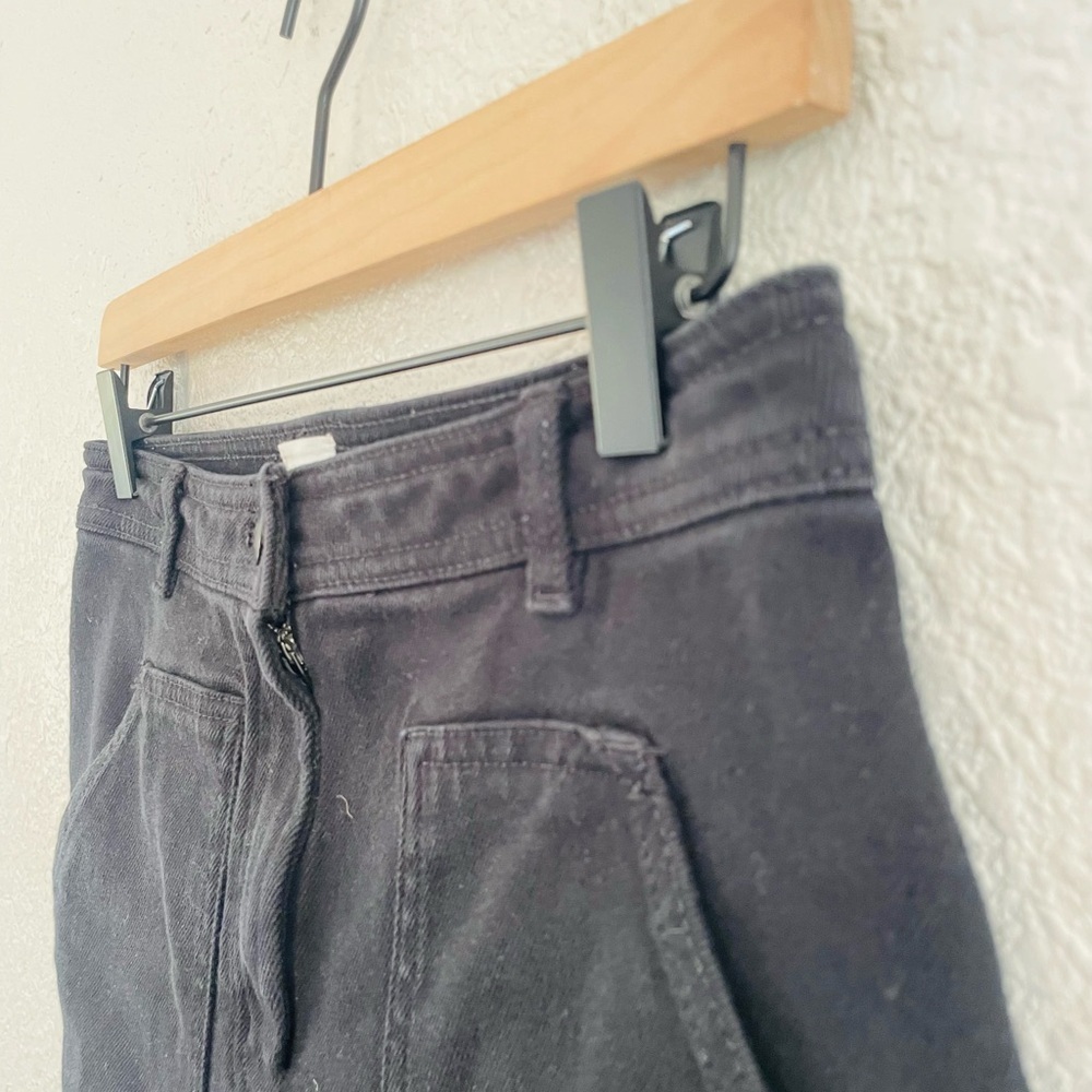 Wilfred Free Black Denim Patch Pocket Pants - Picture 8 of 12